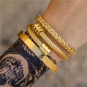 Brazaletes Brabant Steel Clasp Trio
