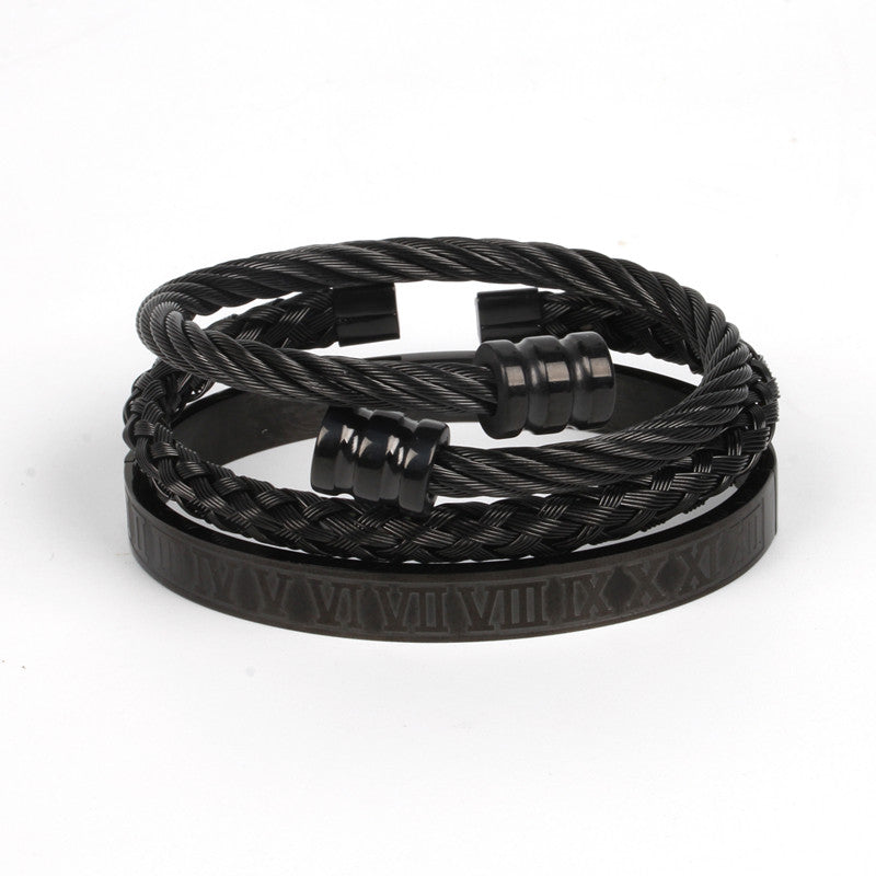 Brazaletes Brabant Steel Clasp Trio
