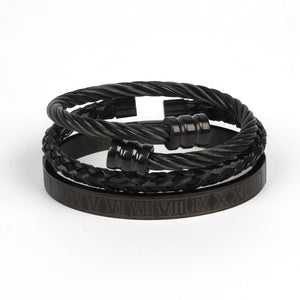 Brazaletes Brabant Steel Clasp Trio